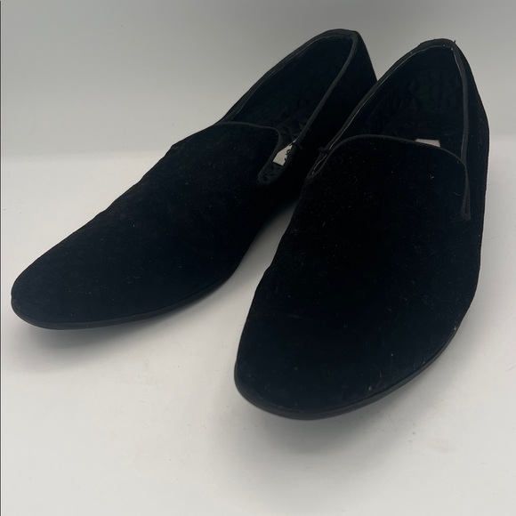 Steve Madden Men\'s Laight Black Velvet and Satin Smoking Slipper Loafer 10.5 main image 6